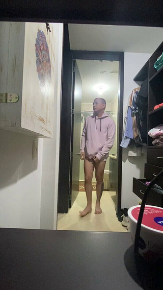 Recording My Stepbrother in Law When He Leaves the Bathroom