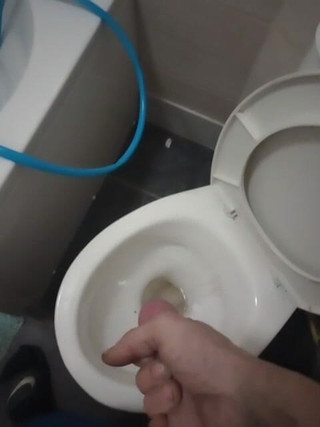 Toilet Cumshot