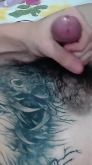 I Cum on My Belly and Then I Swallow All My Milk